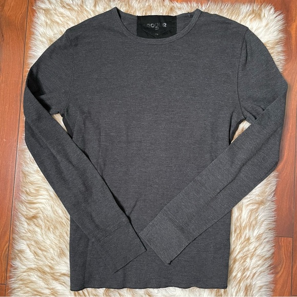 Rogue side stripe ribbed pullover - Picture 2 of 4